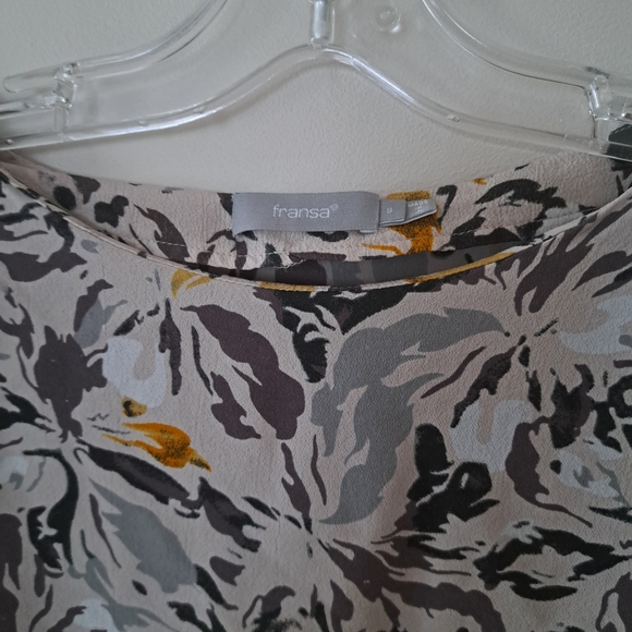 Fransa Langarm hedge mix blouse - Picture 5 of 11